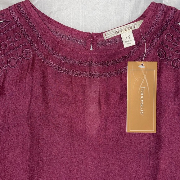 miami blouse from Francesca’s - new with tags - Picture 3 of 3